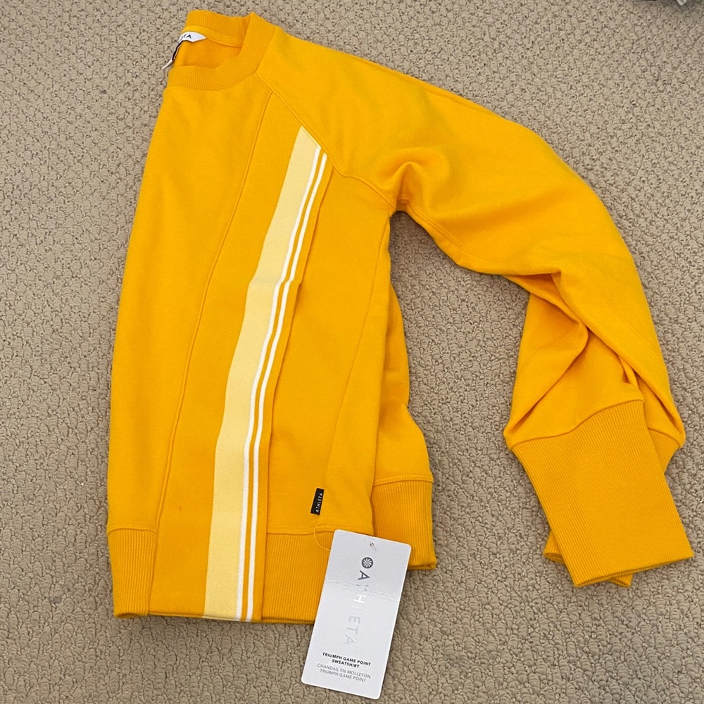 Triumph Game Point Sweatshirt by Athleta size small